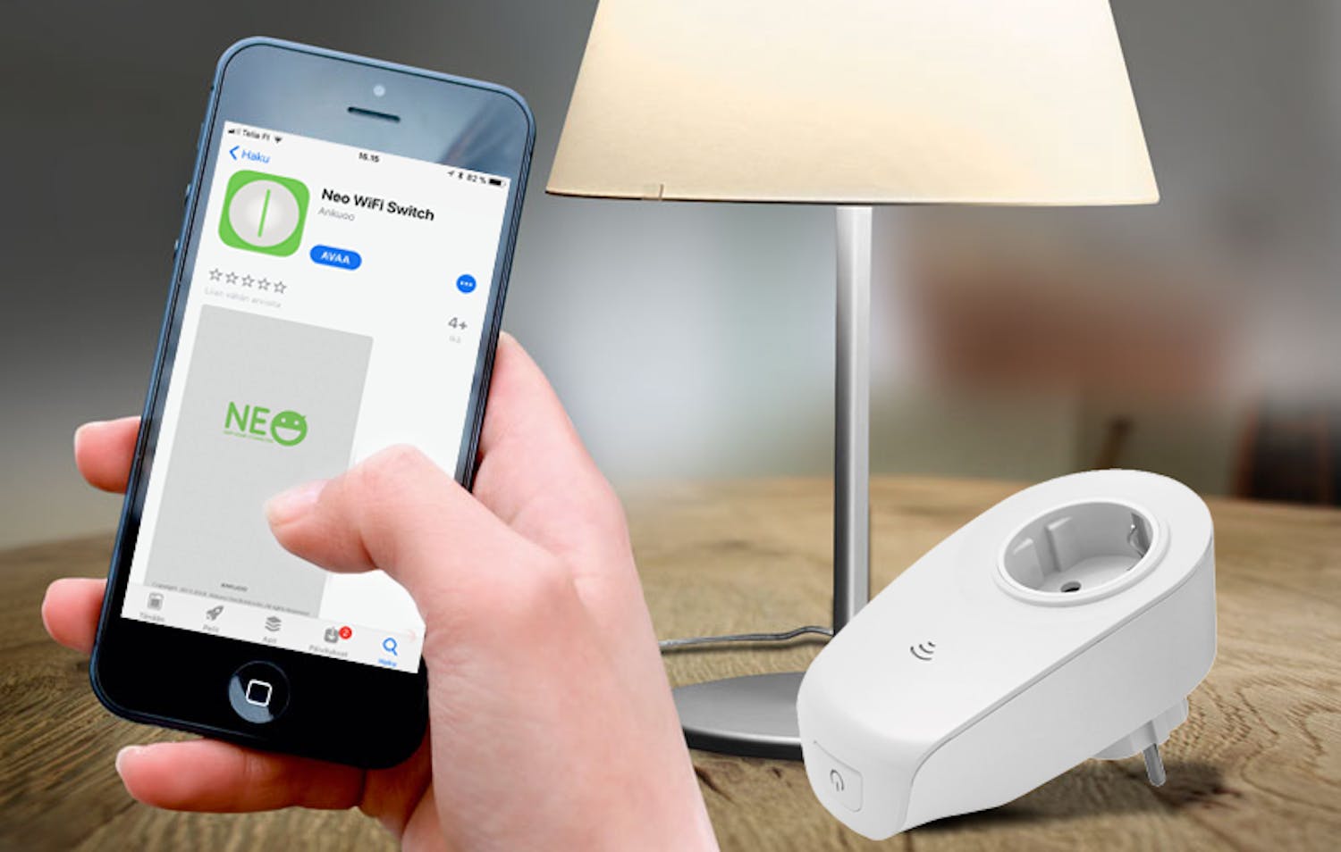 NEO WiFI -älypistorasia